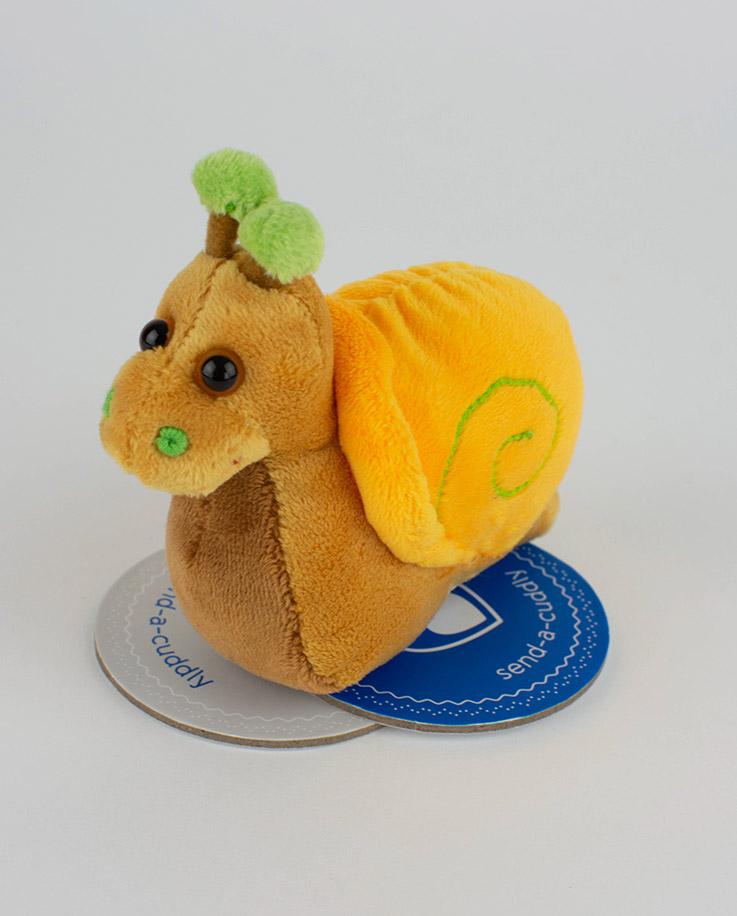 snail cuddly toy