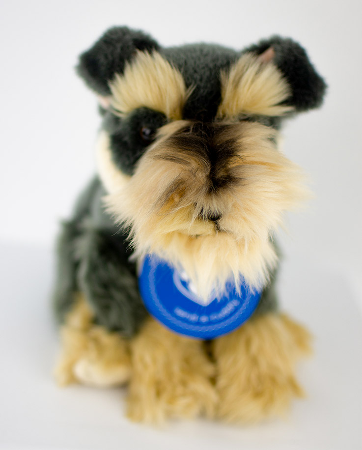 schnauzer cuddly toy