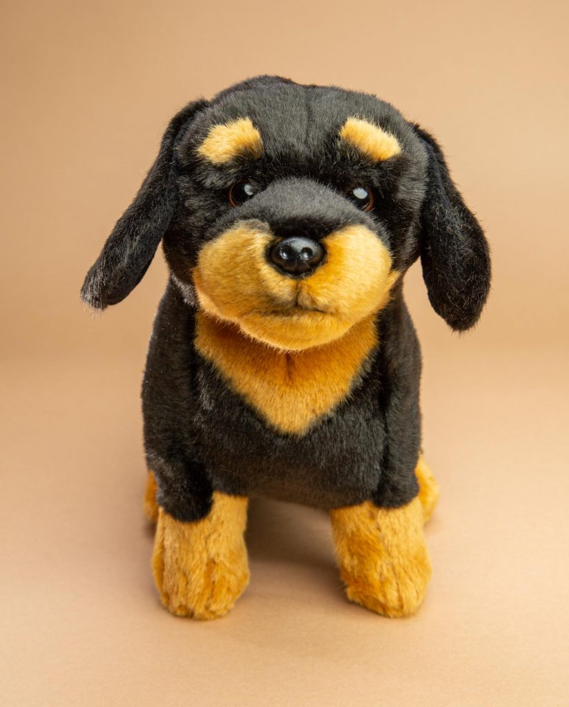 Dachshund Soft Toy Gift | Black & Tan Dachshund Present