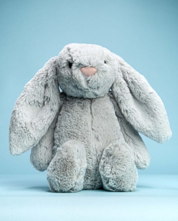 Jellycat Bunny Gift Delivery | Bashful Silver Bunny from Send a Cuddly
