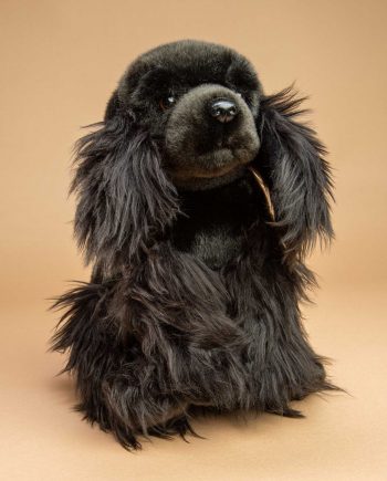 Black Cocker Spaniel Dog Soft Toy Gift - Send a Cuddly