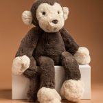 Send a Jellycat Brodie Monkey Soft Toy Say it Softly Send a Cuddly