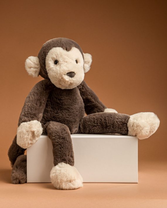 Send a Jellycat Brodie Monkey Soft Toy | Say it Softly | Send a Cuddly