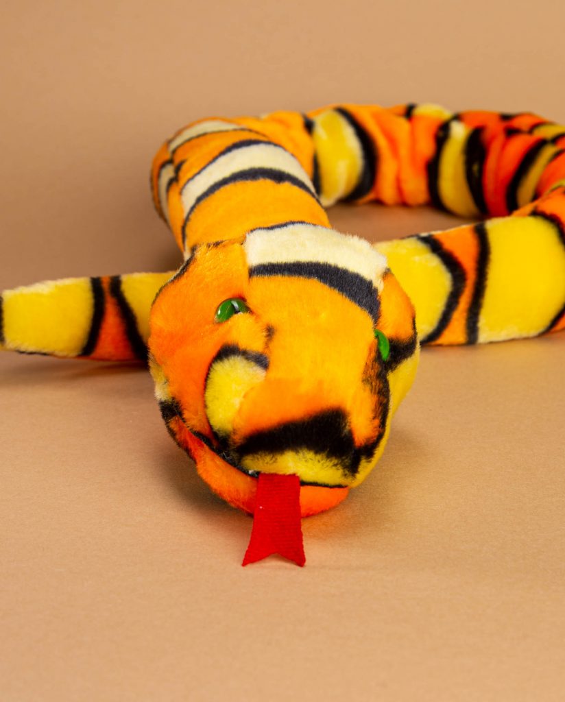 Slinky Yellow and Orange Snake Soft Toy | Snake Gift Idea