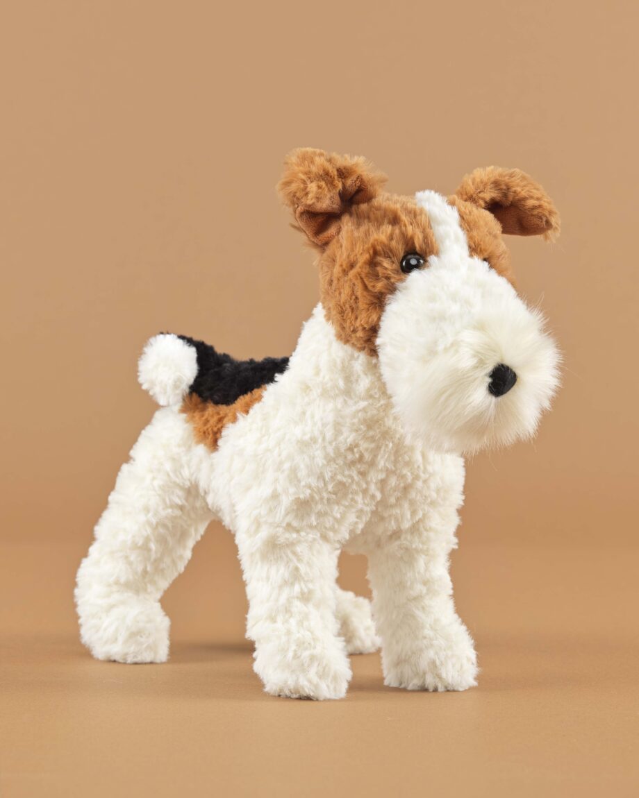 Hector Fox Terrier by Jellycat soft toy dog - send a cuddly