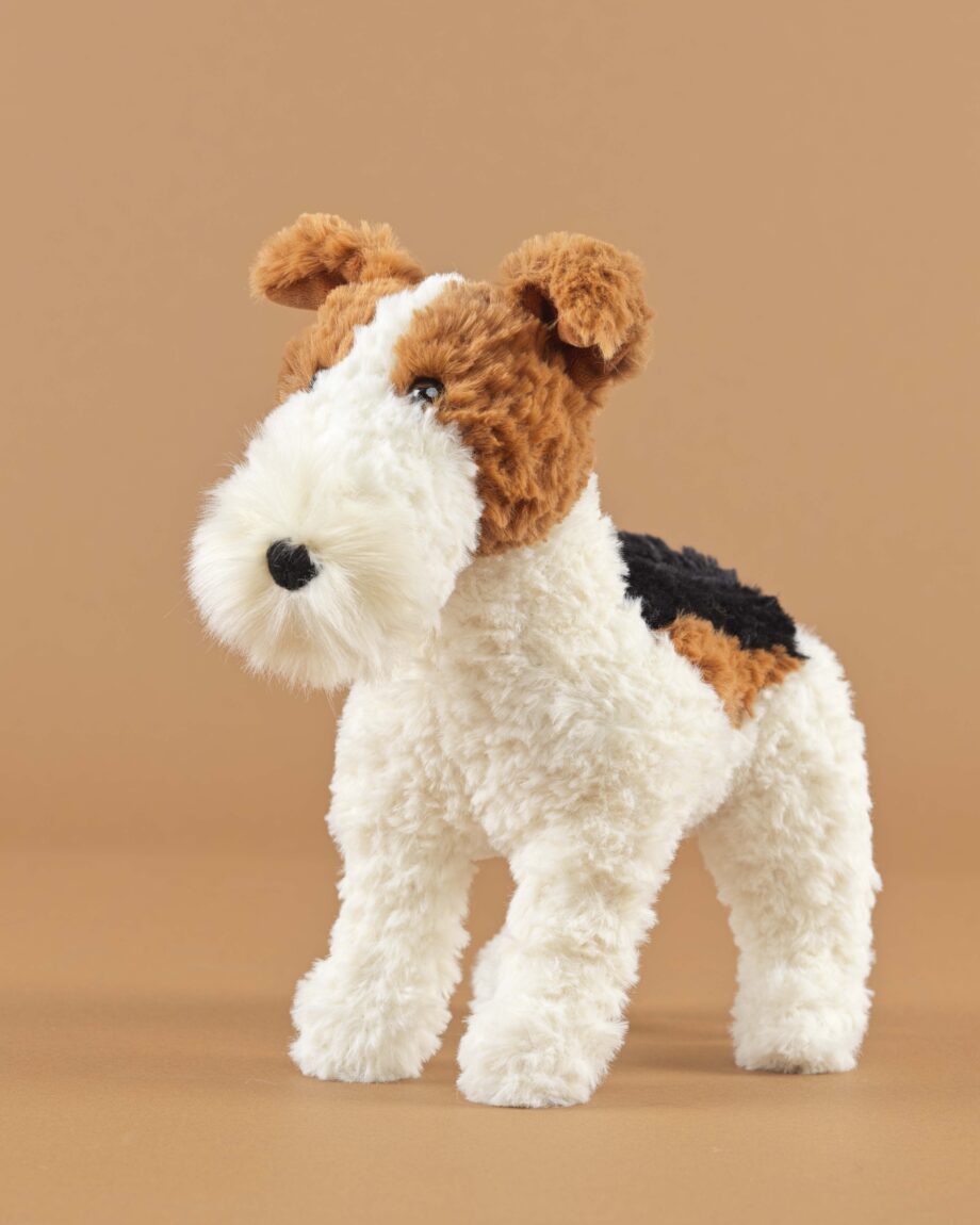 Hector Fox Terrier by Jellycat soft toy dog - send a cuddly