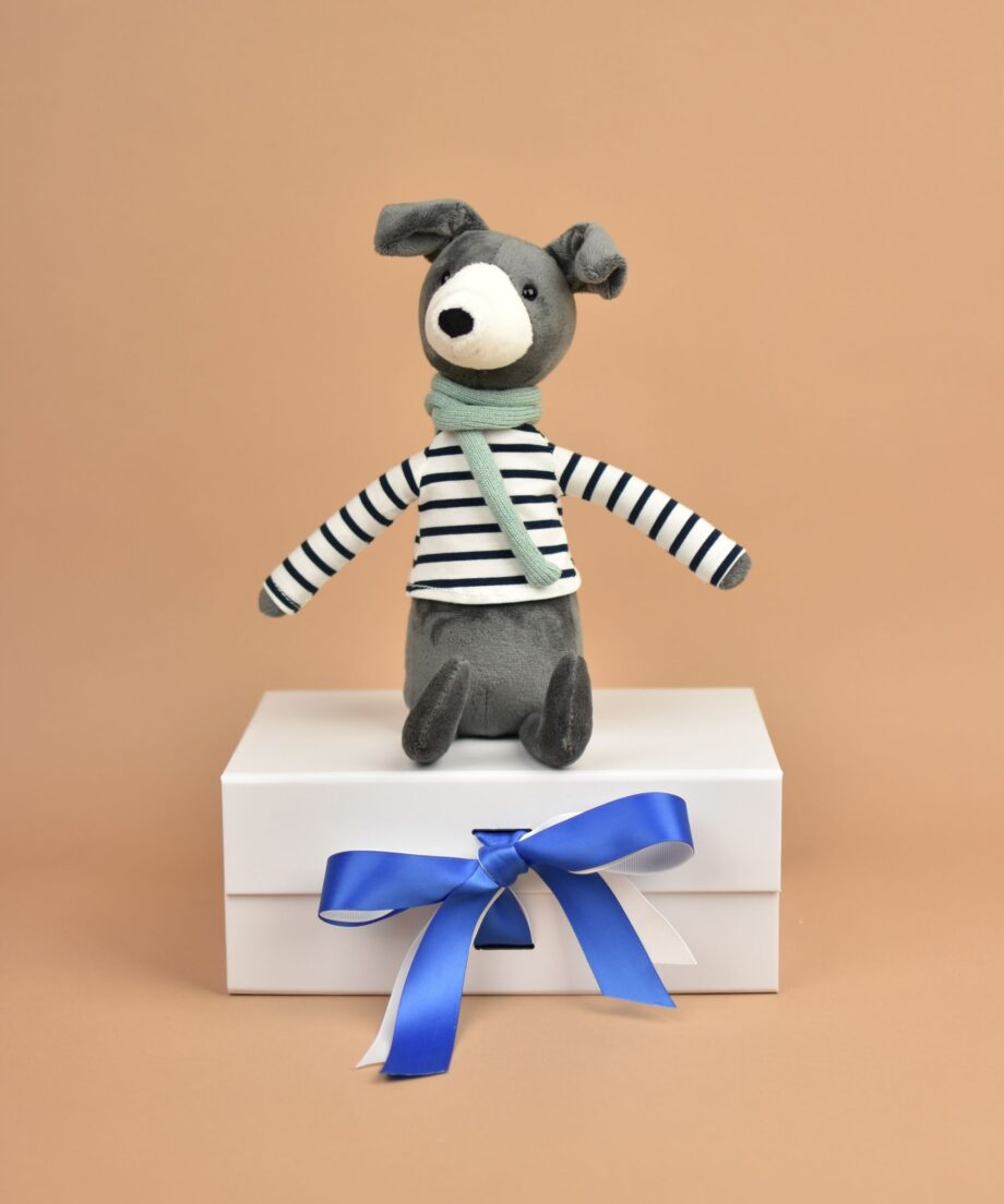 Jellycat Blue Whippet - Send a Cuddly