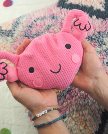 Heatable Pocket Pal Cute Uterus