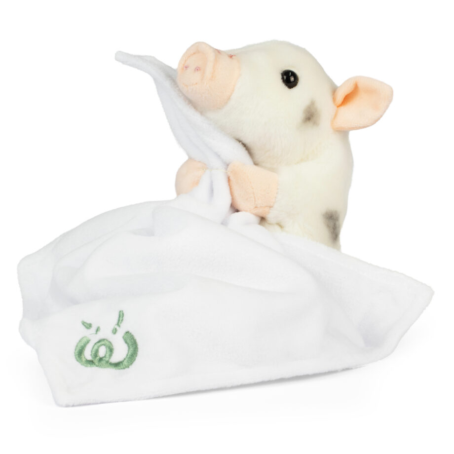 Piglet with Soother Blanket